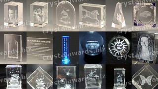 crystal trophies and awards
